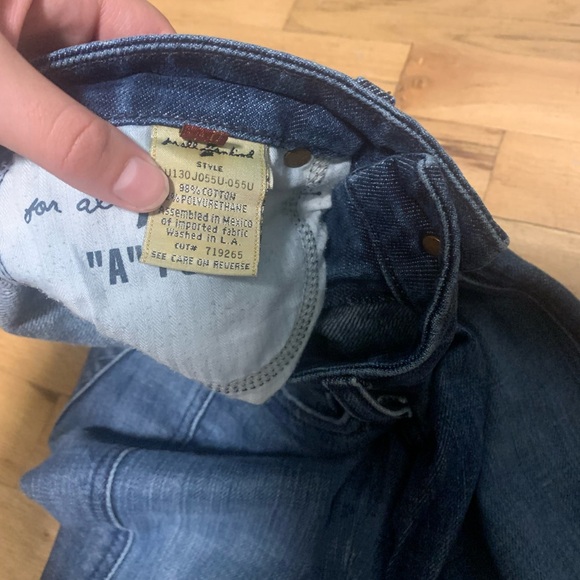 7 For All Kind denim jeans. Size 25 - Picture 6 of 7